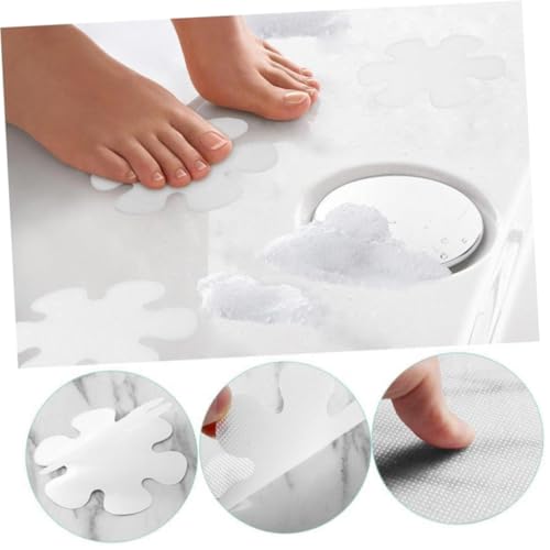 CLISPEED 9 Stück Teiliges Anti Blumenform Selbstklebende Badewannenaufkleber rutschfeste Streifen für Badezimmer und Küche Sicherer Halt Nassbereiche CLISPEED 9 Stück Teiliges Anti Blumenform Selbstklebende Badewannenaufkleber rutschfeste Streifen für Badezimmer und Küche Sicherer Halt Nassbereiche von CLISPEED