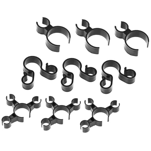CLISPEED 9 Stück Wunderkerzenclip Für Sicherheitsflaschen Ständer Für Weinflaschenhalter Funkeln Whiskey Weinkühler Ärmel Sirup Party Flaschenhalter Aus Kunststoff Plastik Black CLISPEED 9 Stück Wunderkerzenclip Für Sicherheitsflaschen Ständer Für Weinflaschenhalter Funkeln Whiskey Weinkühler Ärmel Sirup Party Flaschenhalter Aus Kunststoff Plastik Black von CLISPEED
