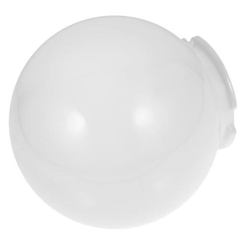 CLISPEED Acryl Lampenschirm Kugel Opal Outdoor Lichtschutz Lampenabdeckung Patio Lamp Cover Gartenlaterne Lampenschirm Ersatz für Außenbeleuchtung von CLISPEED