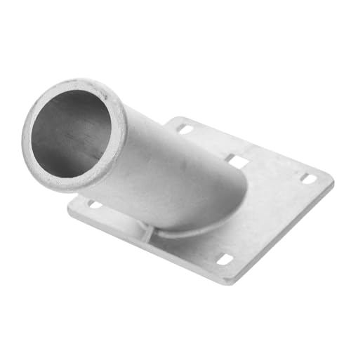 CLISPEED Aluminium Flagpole Halterung Schwerlast Outdoor Halter Basis in Stabile Witterungsbeständige Fahnenmast Befestigung für Balkon CLISPEED Aluminium Flagpole Halterung Schwerlast Outdoor Halter Basis in Stabile Witterungsbeständige Fahnenmast Befestigung für Balkon von CLISPEED