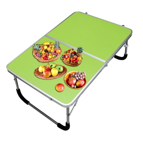 CLISPEED Aluminium Klapptisch Leicht Multifunktionaler Camping und Computertisch Robustes Aluminiumlegierung Kompakt Tragbar für Outdoor BBQ Picknick Reise Grün CLISPEED Aluminium Klapptisch Leicht Multifunktionaler Camping und Computertisch Robustes Aluminiumlegierung Kompakt Tragbar für Outdoor BBQ Picknick Reise Grün von CLISPEED