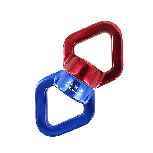 CLISPEED Aluminium Swivel Connector Drehbar Hängesessel Befestigung Tragkraft Yoga Drehvorrichtung Karabiner Wirbel für Hängematten Schwebesessel CLISPEED Aluminium Swivel Connector Drehbar Hängesessel Befestigung Tragkraft Yoga Drehvorrichtung Karabiner Wirbel für Hängematten Schwebesessel von CLISPEED