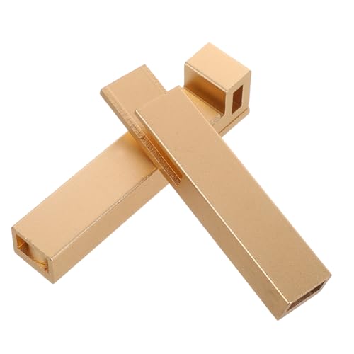 CLISPEED Aluminium Türriegel mit Mattgoldener Oberfläche Schiebetürverschluss aus Robustem Aluminiumlegierung für Badezimmer Garage Wc Einfache Bedienung Langlebig Sicherer Schutz von CLISPEED