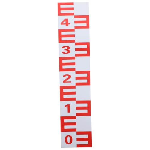 CLISPEED Aluminium Wasserstandsmesser Selbstklebend Reflektierend Korrosionsbeständig für Schwimmbecken Teiche Langlebig Präzise Messung Leicht Ablesbar CLISPEED Aluminium Wasserstandsmesser Selbstklebend Reflektierend Korrosionsbeständig für Schwimmbecken Teiche Langlebig Präzise Messung Leicht Ablesbar von CLISPEED