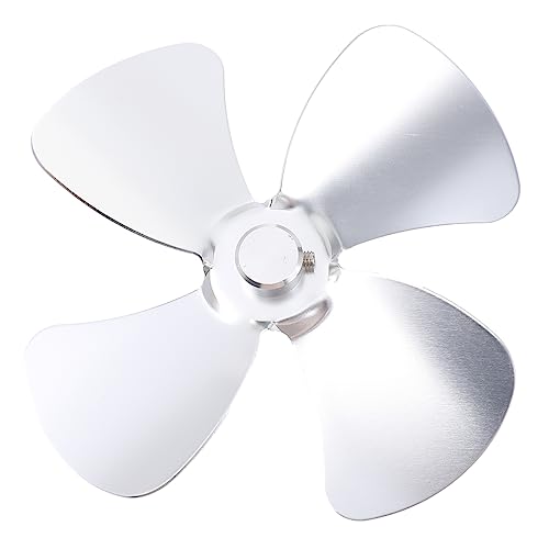 CLISPEED Aluminiumlegierung Ventilatorblätter für Kaminventilator Design Durchmesser Effizienter Wärmeverteiler für Holzöfen und Leise und Leistungsstark Zubehör für Ofenventilator CLISPEED Aluminiumlegierung Ventilatorblätter für Kaminventilator Design Durchmesser Effizienter Wärmeverteiler für Holzöfen und Leise und Leistungsstark Zubehör für Ofenventilator von CLISPEED