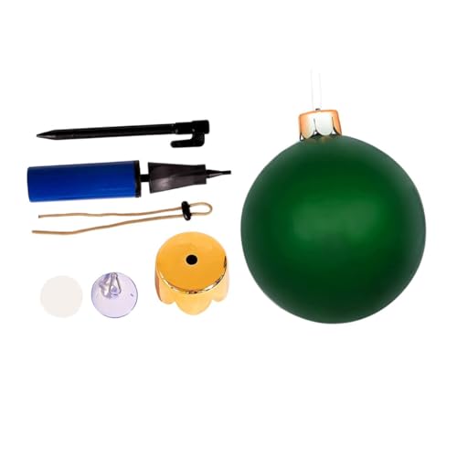 CLISPEED Aufblasbare Weihnachtskugel Grün Teiliges für Außenbereich Garten Terrasse Weihnachtsdeko Robust Festlich CLISPEED Aufblasbare Weihnachtskugel Grün Teiliges für Außenbereich Garten Terrasse Weihnachtsdeko Robust Festlich von CLISPEED