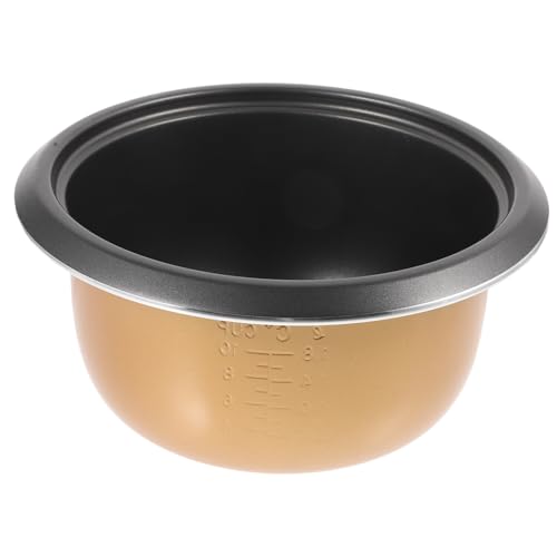 CLISPEED Auskleidung für Reiskocher Nicht -STiCK Austausch des Liner-Containers Kochen Bindestrich elektrischer Reiskocher Innentopf Und Kochtopf Non -Stick -Topf Aluminiumlegierung Golden CLISPEED Auskleidung für Reiskocher Nicht -STiCK Austausch des Liner-Containers Kochen Bindestrich elektrischer Reiskocher Innentopf Und Kochtopf Non -Stick -Topf Aluminiumlegierung Golden von CLISPEED