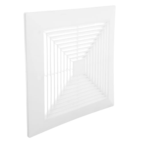 CLISPEED Austauschbarer Ventilationsgrill mit Federn für Quadratische Decken oder Wandmontage Optimale Luftzirkulation für Trockenes Badezimmer CLISPEED Austauschbarer Ventilationsgrill mit Federn für Quadratische Decken oder Wandmontage Optimale Luftzirkulation für Trockenes Badezimmer von CLISPEED