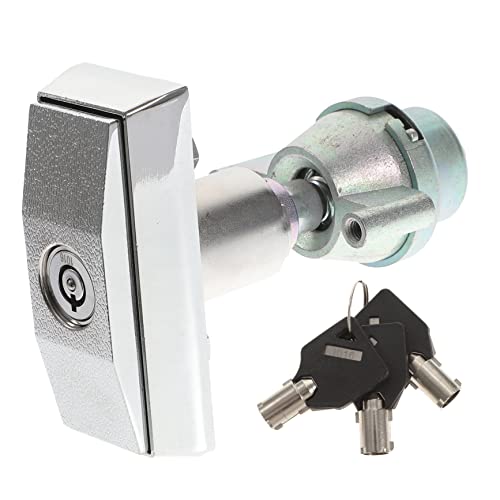 CLISPEED Automaten Schloss Austausch Von Maschinenschlössern Scheune Schuppenschloss Verriegelung Des Snackautomaten Koksmaschinenschloss Schloss Wechseln Zinklegierung Sperren von CLISPEED