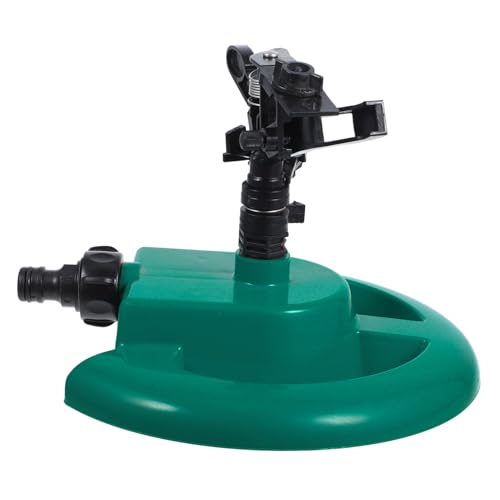 CLISPEED Automatischer Drehbarer Gartensprenger Kunststoff mit Rundem Sockel und Schwenkarm Multifunktional für Rasenbewässerung Pflanzen Blumen und Outdoor Wasserspaß Grünes CLISPEED Automatischer Drehbarer Gartensprenger Kunststoff mit Rundem Sockel und Schwenkarm Multifunktional für Rasenbewässerung Pflanzen Blumen und Outdoor Wasserspaß Grünes von CLISPEED