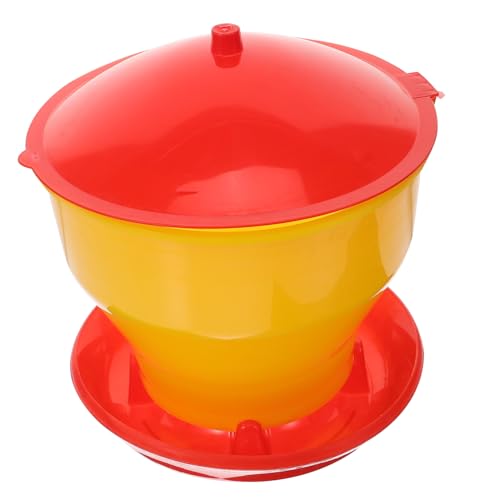 CLISPEED Automatischer Futterspender für Hühner Kunststoff Futterautomat Langlebig Robust Flexibel für Garten Geflügel Praktische Futterlösung CLISPEED Automatischer Futterspender für Hühner Kunststoff Futterautomat Langlebig Robust Flexibel für Garten Geflügel Praktische Futterlösung von CLISPEED