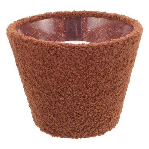 CLISPEED Bären Fell Lampenschirm für Tischlampen Dekorative Abdeckung Kaffee Einfache Installation Langlebiges Material für Schlafzimmer und Wohnzimmer CLISPEED Bären Fell Lampenschirm für Tischlampen Dekorative Abdeckung Kaffee Einfache Installation Langlebiges Material für Schlafzimmer und Wohnzimmer von CLISPEED