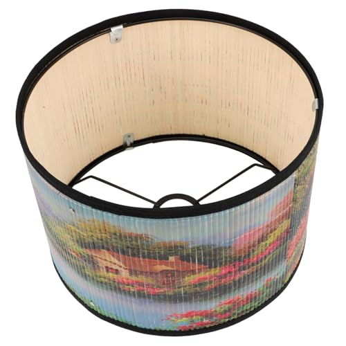CLISPEED Bambusgeflecht Lampenschirm Abdeckung Pendelleuchte Lichtschutz Vintage Stil Chinesische Dekoration Robust UV druck Einfach Montage Wohnzimmer Schlafzimmer CLISPEED Bambusgeflecht Lampenschirm Abdeckung Pendelleuchte Lichtschutz Vintage Stil Chinesische Dekoration Robust UV druck Einfach Montage Wohnzimmer Schlafzimmer von CLISPEED