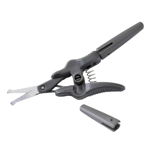 CLISPEED Bartschere Trimmschere für Augenbrauen Nasenhaar Bartpflege Multifunktionales Beauty Tool mit Runder Spitze Langlebig und Sicher Anwendung von CLISPEED