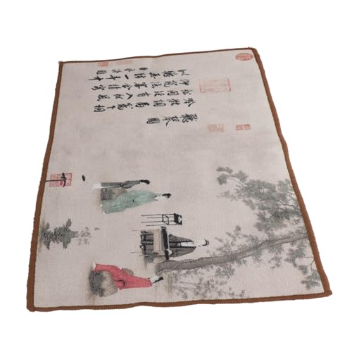 CLISPEED Baumwoll teetuch mit Feiner Handstickerei Saugfähiges Wiederverwendbares Küchentuch für Teekanne und Tisch Chinesischer Stil Atmungsaktiv Weiches Komfortables Material CLISPEED Baumwoll teetuch mit Feiner Handstickerei Saugfähiges Wiederverwendbares Küchentuch für Teekanne und Tisch Chinesischer Stil Atmungsaktiv Weiches Komfortables Material von CLISPEED