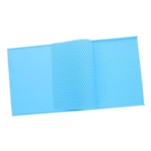 CLISPEED Bienenstockwachs-Pressform Honigwabenplatte Präzisionsgeprägte DIY-bienenwachsplattenform für Bienenwachsplatten-Herstellungsform Formen Werkzeug in Hellblau CLISPEED Bienenstockwachs-Pressform Honigwabenplatte Präzisionsgeprägte DIY-bienenwachsplattenform für Bienenwachsplatten-Herstellungsform Formen Werkzeug in Hellblau von CLISPEED