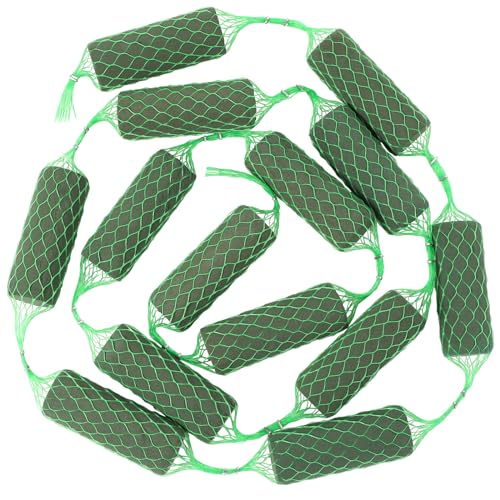 CLISPEED Blumenfeuchtschaum Girlande für Frische Blütenwurstform Blumenschwamm Blöcke Wasserabsorption Blütenhalter Bogen Tür Zylinder Netz für Hochzeitsdekoration Bogen Grün Grün von CLISPEED