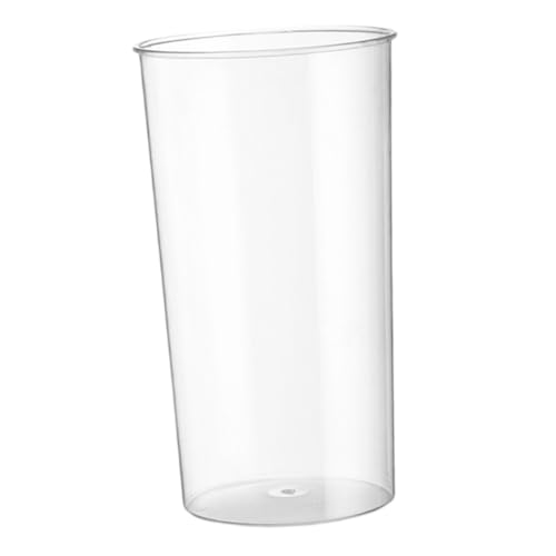 CLISPEED Blumenkübel Topf Kunstblumen Vase Für Blumen Für Draußen Blumen Deko Vasen Weckkübel Zylinder Deko Kunstblumen Blumenfässer Innen Transparent PC von CLISPEED