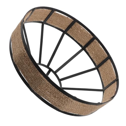 CLISPEED Boho Pendelleuchte aus mit Juteseil Rustikaler Lampenschirm für Esszimmer Vintage Industrielampe Fassung Durchmesser Höhe Vielseitige Beleuchtung für Wohnräume und Cafés CLISPEED Boho Pendelleuchte aus mit Juteseil Rustikaler Lampenschirm für Esszimmer Vintage Industrielampe Fassung Durchmesser Höhe Vielseitige Beleuchtung für Wohnräume und Cafés von CLISPEED
