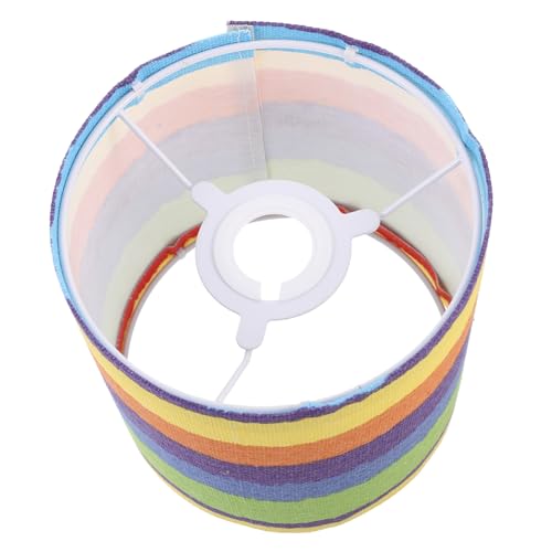 CLISPEED Bunter Lampenschirm aus Abnehmbar und Faltbar Lichtschutz für Wandleuchte Stehlampe Kronleuchter Modernes Design Weiches Licht Vielseitig Einsetzbar im Raum von CLISPEED