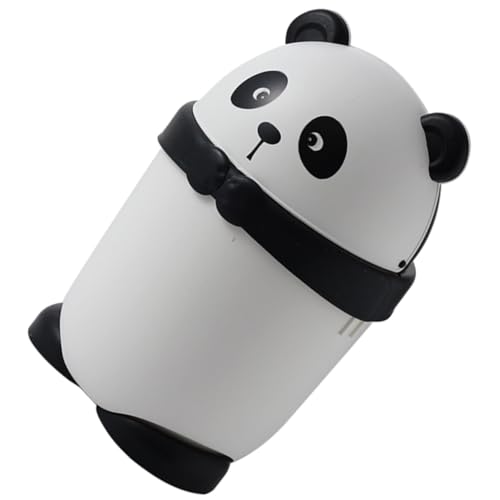 CLISPEED Cartoon-Desktop-Mülleimer schmaler Mülleimer Mini-Mülleimer für die Arbeitsplatte Camping-Mülleimer Müllbehälter mit Deckel Mülleimer im Kinderzimmer Mini-Mülleimer mit Deckel pp von CLISPEED