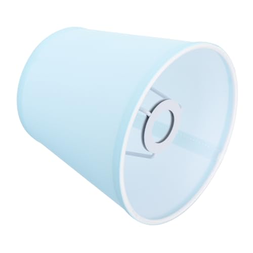 CLISPEED Cloth Art Lampshade Blau Textil Lampenschirm für Pendelleuchte Robust Weich Lichtfilter Dekorative Deckenleuchte Zubehör von CLISPEED