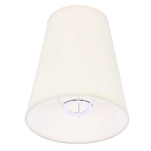 CLISPEED Cloth Lamp Shade Ersatz für Stehlampe mit Metallrahmen Langlebig und Verschleißfest Vintage design für Gemütliche Wohnatmosphäre Einfache Montage als Lampenschirm Ersatzabdeckung von CLISPEED
