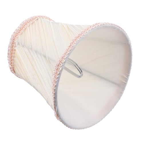 CLISPEED Cloth Lampenschirm für Deckenleuchte Langlebiger Stoffschirm mit Stabilem Metallrahmen Warmes Licht für Wohnzimmer und Schlafzimmer Stilvolle Raumdekoration Geschenk von CLISPEED