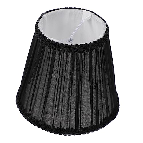 CLISPEED Cloth Lampenschirm mit Metallhalterung Langlebiger Clip Lampenschirm für Deckenleuchte Kronleuchter Stehlampe und Tischlampe Wiederverwendbar Dekorative Warme Lichtstreuung von CLISPEED