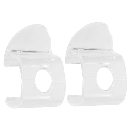 CLISPEED Cordless Blind Curtain Handle Set Transparente Kurvenform für Praktische Zug und Befestigungsclips Kompatibel mit Verschiedenen Jalousien und Farben CLISPEED Cordless Blind Curtain Handle Set Transparente Kurvenform für Praktische Zug und Befestigungsclips Kompatibel mit Verschiedenen Jalousien und Farben von CLISPEED