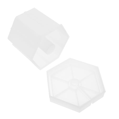 CLISPEED DIY Hexagonal Silikonform für Epoxidharz Gießen Sechseckige Lampenhalter Form Wiederverwendbare Handliche Gießform für Kreative Dekorationen und Bastelprojekte CLISPEED DIY Hexagonal Silikonform für Epoxidharz Gießen Sechseckige Lampenhalter Form Wiederverwendbare Handliche Gießform für Kreative Dekorationen und Bastelprojekte von CLISPEED