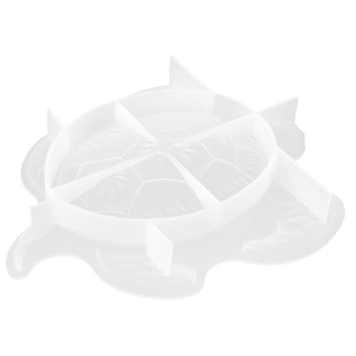 CLISPEED DIY Silikonform Schildkrötenform Flexibel Wiederverwendbar Dekorative Gießform für Epoxidharz Basteln Details Einfach zu Reinigen für Ornamente und Kreative DIY Projekte von CLISPEED