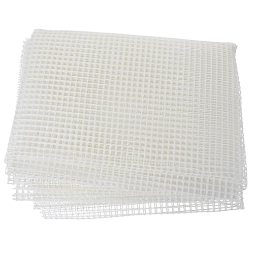 CLISPEED DIY Teppich Haken Mesh Latch Hook Kunststoffgewebe für Kreative Teppichgestaltung und Handarbeitsprojekte Zuschneidbar Langlebig für Individuelle Teppich und Untersetzerherstellung von CLISPEED
