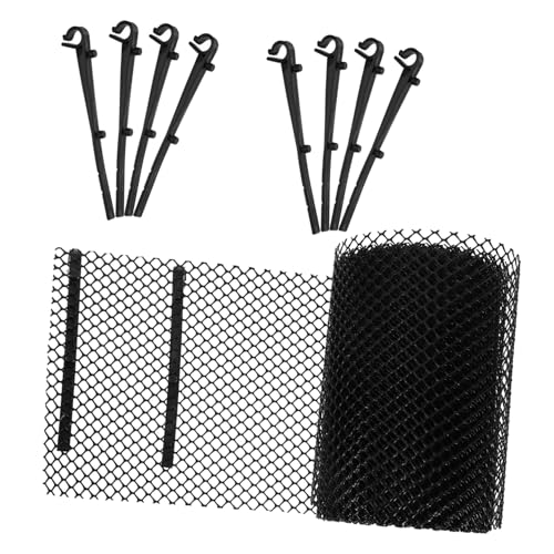 CLISPEED Dachrinnen Laubschutz Netz mit Festen Haken Kunststoff Gutter Guard Mesh Verstopfungsfrei DIY Zuschneidbar Effektiver Schutz vor Blättern Ästen und Schmutz CLISPEED Dachrinnen Laubschutz Netz mit Festen Haken Kunststoff Gutter Guard Mesh Verstopfungsfrei DIY Zuschneidbar Effektiver Schutz vor Blättern Ästen und Schmutz von CLISPEED