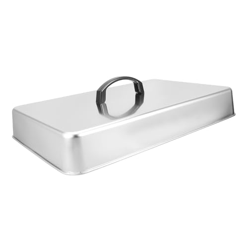 CLISPEED Dampfgarer-Abdeckung, Rechteckige Abdeckhaube Zum Begießen, Käseschmelzkuppel, Robuste Grillplatte, Grillzubehör Zum Kochen Auf Flachgrill CLISPEED Dampfgarer-Abdeckung, Rechteckige Abdeckhaube Zum Begießen, Käseschmelzkuppel, Robuste Grillplatte, Grillzubehör Zum Kochen Auf Flachgrill von CLISPEED