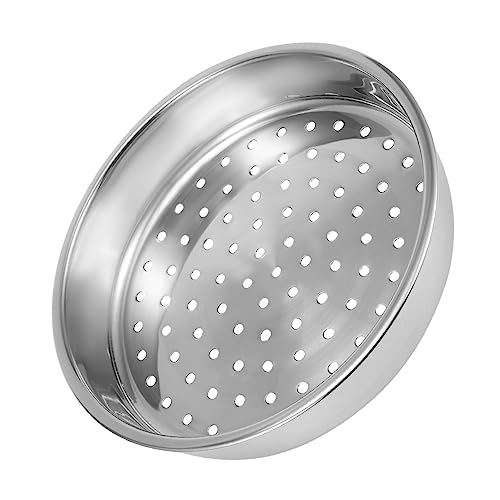 CLISPEED Dampfkorb Verstärktes Tiefes Design mit Gleichmäßigen Löchern Vielseitiger Küchensteamer für Gemüse und Brötchen Einfach zu Reinigen und Platzsparend Lagerbar von CLISPEED