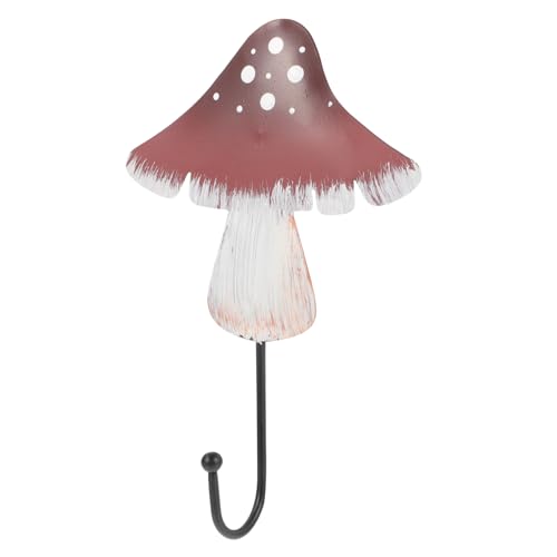 CLISPEED Dekorativer Wandhaken Pilzform aus Robustem Material Vielseitiger Huthaken und Handtuchhalter für Bad Küche Flur Praktischer Wandaufhänger für Schlüssel Taschen Mäntel CLISPEED Dekorativer Wandhaken Pilzform aus Robustem Material Vielseitiger Huthaken und Handtuchhalter für Bad Küche Flur Praktischer Wandaufhänger für Schlüssel Taschen Mäntel von CLISPEED