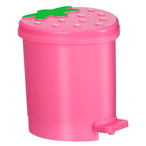 CLISPEED Desktop-Mülleimer Desktop -Müllbehälter Heimbüro Abfallbehälter auf der Arbeitsplatte Mini-Mülleimer für Mini -Müll kann mit deckel sanitär eimer Desktop -Mülldose pp Rosa CLISPEED Desktop-Mülleimer Desktop -Müllbehälter Heimbüro Abfallbehälter auf der Arbeitsplatte Mini-Mülleimer für Mini -Müll kann mit deckel sanitär eimer Desktop -Mülldose pp Rosa von CLISPEED