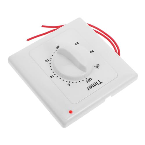 CLISPEED Digitaler Zeitschaltuhr Timer Schalter für Steckdosen mit Präziser Zeitsteuerung und Vielseitig für Haushaltsgeräte Wie Lampen Ventilatoren Wasserkocher für Küche und Bad von CLISPEED