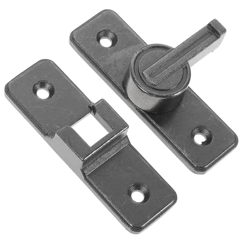 CLISPEED Drehbarer Türriegel aus Verdicktem Material mit Glatten Kanten Stabiler und Praktischer Tür und Gartentorverschluss Diebstahlschutz Installieren Geeignet für CLISPEED Drehbarer Türriegel aus Verdicktem Material mit Glatten Kanten Stabiler und Praktischer Tür und Gartentorverschluss Diebstahlschutz Installieren Geeignet für von CLISPEED