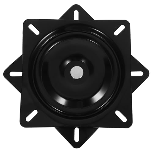 CLISPEED Drehteller schwenken runden Möbel Drehstuhl Stühle drehplatte Drehbare Sitzfläche Schwenkplatte Drehbare Sitzhalterung Drehmechanismus des Liegestuhls Sitz drehbar Eisen Black CLISPEED Drehteller schwenken runden Möbel Drehstuhl Stühle drehplatte Drehbare Sitzfläche Schwenkplatte Drehbare Sitzhalterung Drehmechanismus des Liegestuhls Sitz drehbar Eisen Black von CLISPEED