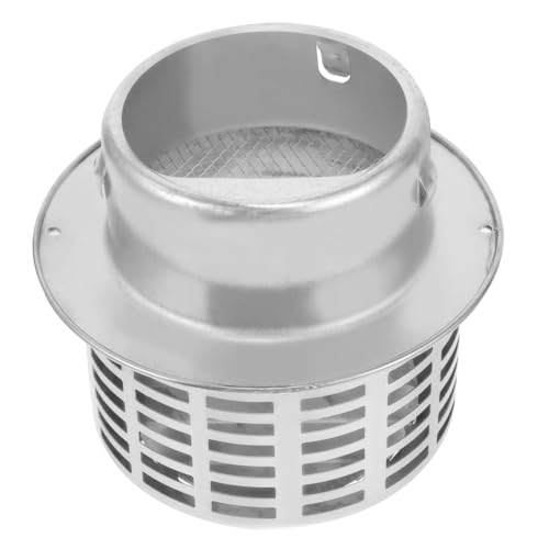 CLISPEED Edelstahl Abluftventil Wandmontage Regenabdeckung Rostfrei Wetterschutz Lüftungsgitter für Küchenhaube Kompatibel Einfache Installation Langlebig CLISPEED Edelstahl Abluftventil Wandmontage Regenabdeckung Rostfrei Wetterschutz Lüftungsgitter für Küchenhaube Kompatibel Einfache Installation Langlebig von CLISPEED