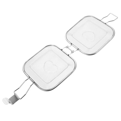 CLISPEED Edelstahl Backblechrost Kühl und Grillgitter Multifunktionales Sandwich Backnetz für Ofen Bbq Gemüse Dörren Küchenhelfer Robust und Rutschfest CLISPEED Edelstahl Backblechrost Kühl und Grillgitter Multifunktionales Sandwich Backnetz für Ofen Bbq Gemüse Dörren Küchenhelfer Robust und Rutschfest von CLISPEED