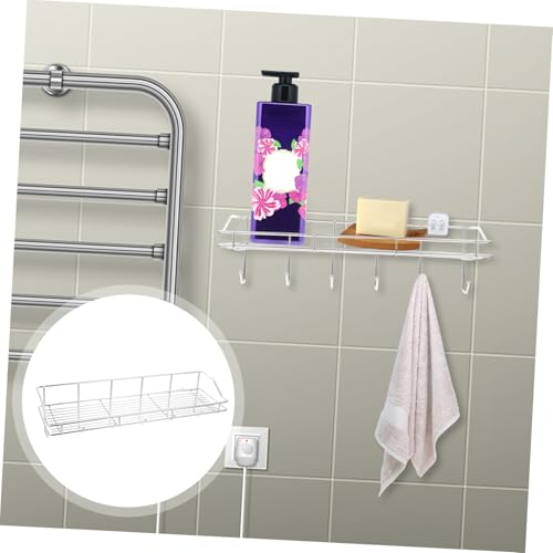 CLISPEED Edelstahl Badregal mit Saugnapf Wandmontierter Rostfreier Schnelltrocknender Ablagekorb Bohrfreier Organizer für Küche und Badezimmer Platzsparend Abnehmbar Einfach zu Reinigen CLISPEED Edelstahl Badregal mit Saugnapf Wandmontierter Rostfreier Schnelltrocknender Ablagekorb Bohrfreier Organizer für Küche und Badezimmer Platzsparend Abnehmbar Einfach zu Reinigen von CLISPEED