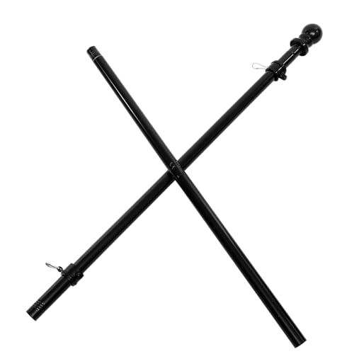 CLISPEED Edelstahl Fahnenmast Fach Verstellbar Wetterbeständig Abnehmbar Stabiler Garten und Balkon Flaggenhalter für Außenbereiche CLISPEED Edelstahl Fahnenmast Fach Verstellbar Wetterbeständig Abnehmbar Stabiler Garten und Balkon Flaggenhalter für Außenbereiche von CLISPEED