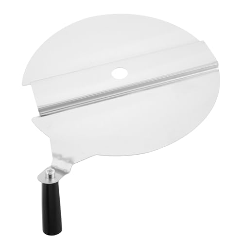 CLISPEED Ersatz Topfdeckel Für Popcornmaschine Mit Griff Edelstahl-pfannendeckel Passend Für Verschiedene Popcornmaschinen Für Privat- Und Geschäftsnutzung von CLISPEED