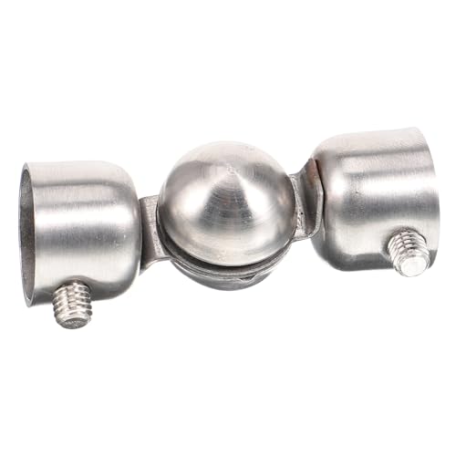 CLISPEED Edelstahl Rohrverbinder Rund Langlebiger Duct Connector Rostfreier Metalladapter mit Drehfunktion Kompakt Leicht und Sicher für Vielseitige Schlauchverbindungen CLISPEED Edelstahl Rohrverbinder Rund Langlebiger Duct Connector Rostfreier Metalladapter mit Drehfunktion Kompakt Leicht und Sicher für Vielseitige Schlauchverbindungen von CLISPEED