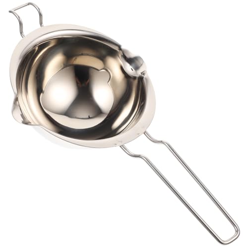 CLISPEED Edelstahl Schmelztopf mit Langem Griff Butter Schmelzschale Wasserbad Topf für Schokolade Käse Milch und Öl Erhitzen Leicht Tragbar Langlebig zum Backen und Kochen CLISPEED Edelstahl Schmelztopf mit Langem Griff Butter Schmelzschale Wasserbad Topf für Schokolade Käse Milch und Öl Erhitzen Leicht Tragbar Langlebig zum Backen und Kochen von CLISPEED