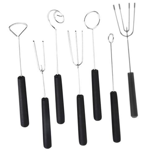 CLISPEED Edelstahl Schokoladen-dip-set mit Ergonomischen Dipp-gabeln und Löffel Vielseitiges Candy-dipping-tool für Dessertdekoration und Fondue Langlebig und Komfortabel für Hobbybäcker CLISPEED Edelstahl Schokoladen-dip-set mit Ergonomischen Dipp-gabeln und Löffel Vielseitiges Candy-dipping-tool für Dessertdekoration und Fondue Langlebig und Komfortabel für Hobbybäcker von CLISPEED
