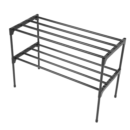 CLISPEED Edelstahl Schuhregal Lagig Robust Zuverlässig Schuhaufbewahrung für Haushalt Flur Schlafzimmer Vielseitig Belastbar Platzsparend Organizer CLISPEED Edelstahl Schuhregal Lagig Robust Zuverlässig Schuhaufbewahrung für Haushalt Flur Schlafzimmer Vielseitig Belastbar Platzsparend Organizer von CLISPEED
